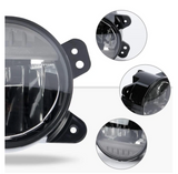 Upgraded LED Fog Light Compatible Assembly Kit For 2018-2020 Jeep Wrangler JL And Jeep Gladiator JT