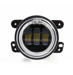4" 60W CREE LED Fog Lights W/ Amber Halo Ring DRL