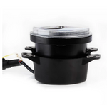 4" 60W CREE LED Fog Lights W/ Amber Halo Ring DRL