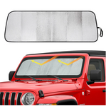 Windshield Sunshade For 2018 Jeep Wrangler JL