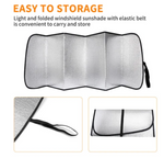 Windshield Sunshade For 2018 Jeep Wrangler JL