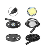 White or Blue 6 PCS CREE LED Rock Light Kits