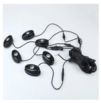 White or Blue 6 PCS CREE LED Rock Light Kits
