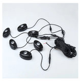 White or Blue 6 PCS CREE LED Rock Light Kits
