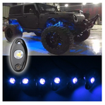 White or Blue 6 PCS CREE LED Rock Light Kits