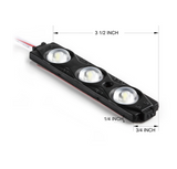 White 8 LED Rock Light Pods Truck Bed Lighting Kit W/ Switch