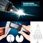 1 PCS K18 LED Headlight Bulb All-In-One Conversion Kit H4 For Motorcycle