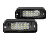 12V Number License Plate Light / Bulb With 18 LEDs White Light For Benz W220