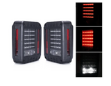 75W 7'' LED Headlight & Rear Brake Reverse Tail Light