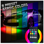 8 Color RGB LED Underbody Glow Kit