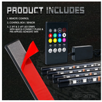 8 Color RGB LED Underbody Glow Kit