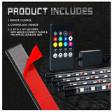 8 Color RGB LED Underbody Glow Kit