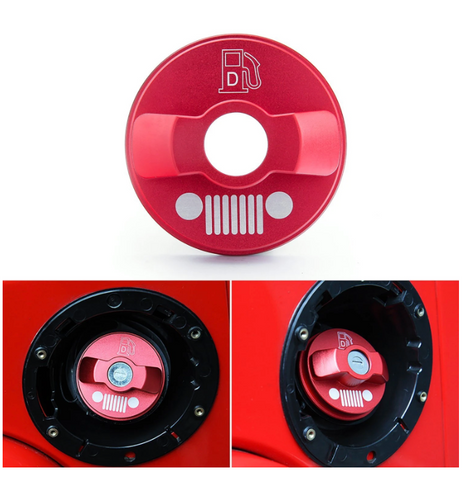 Aluminum Gas Tank Cap For Jeep Wrangler JK