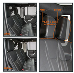 Aluminum Rear Seat Recline Kit With Bolts And Washers For Jeep Wrangler JK (4-Door)