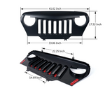 Angry Bird Grille For Jeep Wrangler TJ 1997-2006