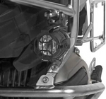 Auxiliary Passing Lights Fog Lamps + Guard Protectors