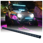 Aquatic Series 32" Single Row 150W LED Slim Light Bar With Blue Backlight
