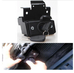 Anti-Theft Security Hood Lock Kit Assembly Lock Set Fpr 07-18 Jeep JK