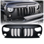 Beast Grille With Steel Mesh For 2007-2018 Jeep Wrangler JK