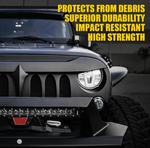Beast Grille With Steel Mesh For 2007-2018 Jeep Wrangler JK