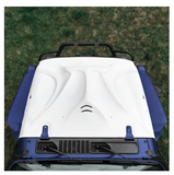 Beast Monster Fiberglass Hood With Open Air Scoop & Vents 2018 2019 2020 Jeep Wrangler JL/Gladiator JT