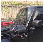 Black Diamond Plate Trim Cover For Jeep Wrangler 07-16