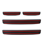 Black Entry Sill Guards For Jeep Wrangler JL JLU