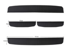 Black Entry Sill Guards For Jeep Wrangler JL JLU