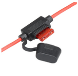16AGW 12V Adapter Plug Clip-On Car Cigarette Lighter Socket Adapter 10 Feet Extension Cord