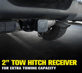 2 Inch Rear Receiver Tow Hitch For 2018-2020 Jeep Wrangler JL JLU