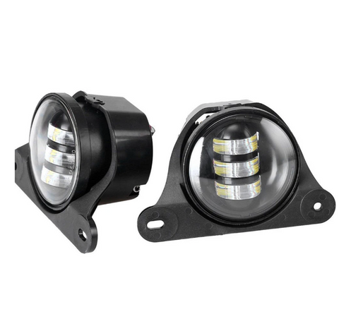 2Pcs 4" Front Bumper LED Fog Light Driving Lamp For JEEP Wrangler JK-Tenth Anniversary Edition