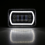 4 X 6” Inch Halo LED Headlights