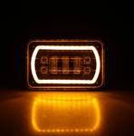 4 X 6” Inch Halo LED Headlights
