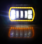 4 X 6” Inch Halo LED Headlights
