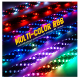 5ft/6ft Spiral RGB LED Whip Light With Remote Control