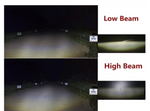 60W 7" Round CREE LED Projector Headlights & 4'' 30W Cree Power Fog Lamps