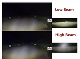 60W 7" Round CREE LED Projector Headlights & 4'' 30W Cree Power Fog Lamps