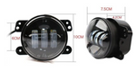 60W 7" Round CREE LED Projector Headlights & 4'' 30W Cree Power Fog Lamps