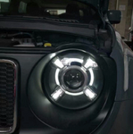 7 Inch 35W LED Headlights With Bi-Xenon Projector For Jeep Renagade