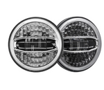 7 Inch LED Headlight With Halo DRL High Low Beam For 1997-2020 Jeep Wrangler JK/TJ/LJ/JL & Gladiator JT