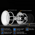 7 Inch LED Headlight With Halo DRL High Low Beam For 1997-2020 Jeep Wrangler JK/TJ/LJ/JL & Gladiator JT