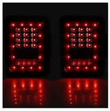 7" 40W LED H4 Headlight Smoke Tail Signal Reverse Light