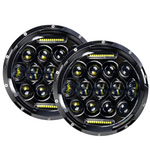 7" 75W Headlights With 4" 30W Fog Lights