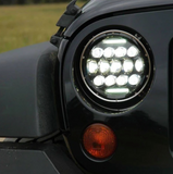 7" 75W Headlights With 4" 30W Fog Lights
