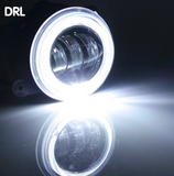 7" 80W Headlights, 4" Halo Fog Lights, Front & Fender Turn Signals
