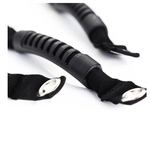 Black Jeep Windshield Pillar Rear Seat Grab Grip Handles
