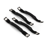 Black Jeep Windshield Pillar Rear Seat Grab Grip Handles