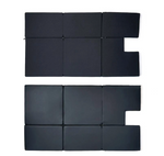 Black Premium Portable Sleeping Pad Cushion Fits 2018 Jeep Wrangler JL