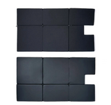 Black Premium Portable Sleeping Pad Cushion Fits 2018 Jeep Wrangler JL