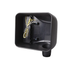 Clear Lens LED Side Mirror With White Spot Lights And Amber Turn Signal Lights